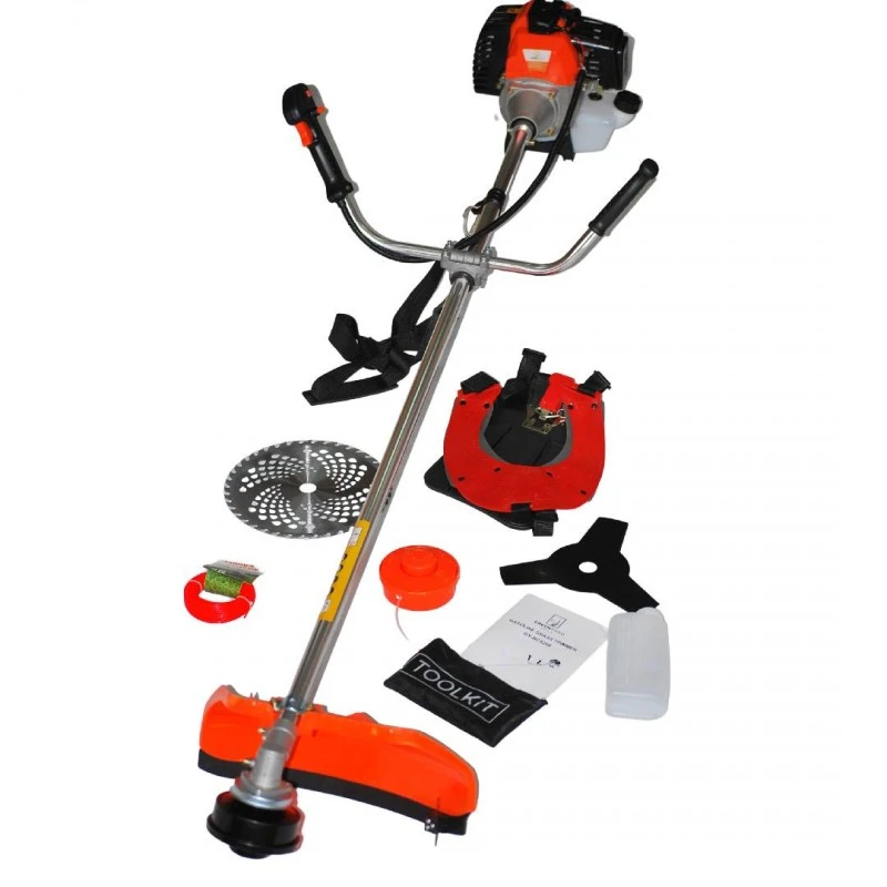 Моторна коса с прав прът Greenyard ,52 куб.см,9 аксесоара подарък